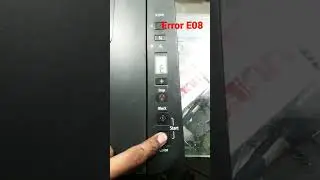 canon G2010  G3010 error E08 problem solve