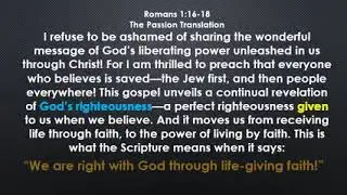 NEWS: GOD JUSTIFIES THE UNGODLY !