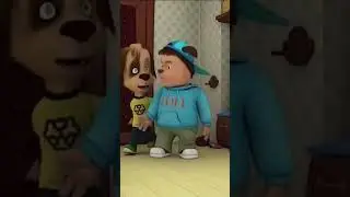 дружок шалит с тимохой
