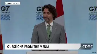 G7 Leaders' Summit: PM Justin Trudeau holds closing news conference – June 13, 2021