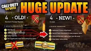 HUGE WW2 UPDATE INCOMING - Divisions Overhaul, New Basic Trainings & More! | CoD WWII Apr. 10 Patch