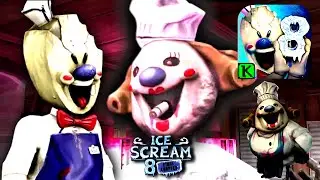 Ice Scream 8: Mati is BACK! 😱 Super Robot Mystery & Hidden Location REVEALED! 🤖🔥