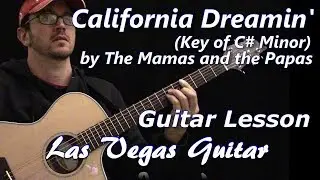 California Dreamin' by The Mamas and the Papas Guitar Lesson