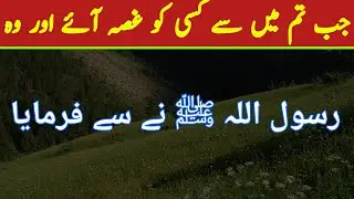 Jab Tam Min Se Kasi Ko Gussa Aaye | What Happens When ANGER Takes Over? | RTH Urdu