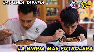 PROBANDO la mejor BIRRIA DE LA CIUDAD DE MÉXICO + APUESTA | LA PERLA TAPATIA
