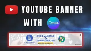 How to create a YouTube banner using Canva (Easy)