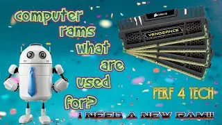 computer rams what are used for?