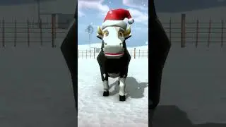 La Vaca Lola esperando la Navidad #Shorts