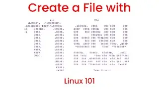 Create a python file with nano editor and edit with Mouse pad | Linux Basics 101