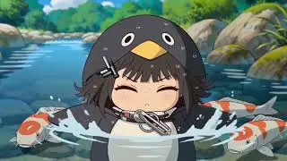 The Cutest Penguin Girl’s Countryside Adventure! 🐧🌾