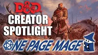 Creator Spotlight: OnePageMage