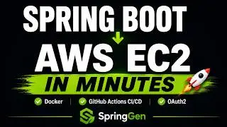 Spring Boot + Docker + GitHub Actions + AWS EC2 Deploy in Minutes | SpringGen