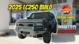2025 Toyota Land Cruiser Build | Dissent Off-Road Bumper + Terrain Tamer Lift.