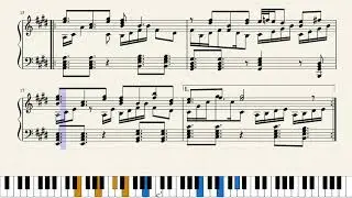“Sonia's Theme” Pokémon Sword and Shield Piano Tutorial (Sheet Music Version)