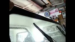 Jeep CJ7 hard top on first time