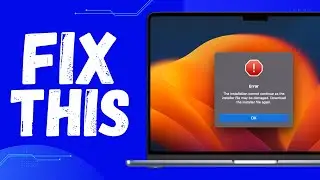 The Installation cannot continue as the installer file may be damaged - HERE IS THE FIX!