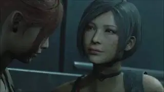 Sexy Ada & Claire Kiss In Resident Evil 2 Remake