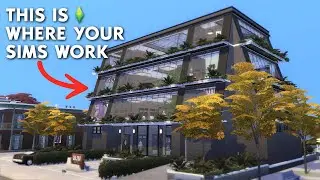EVIL CORP. - Follow Your SIMS to Work! - Basegame Office 