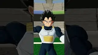 Goku fights Vegeta in Pokemon
