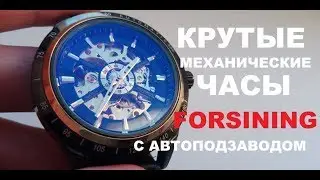 МЕХАНИЧЕСКИЕ Часы FORSINING WATCH скелетоны GMT1009 с АВТОПОДЗАВОДОМ
