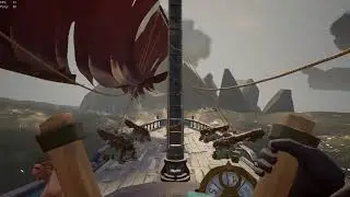 Threading the needle (Sea of Thieves advanced ship piloting)