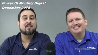 Power BI Monthly Digest - December 2018