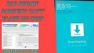 BAD BINARY SAMSUNG GALAXY CAN’T FLASH WITH ODIN