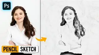 Turn Photos into Pencil Sketch | Easy Photoshop Tutorial