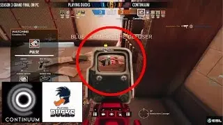 GLITCH SPOT USED IN ESL FINALS? cTm vs. PD - Rainbow Six: Siege