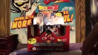 Dragon Ball Z Android Saga Limited Booster Box Opening! (part 1)