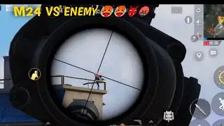 1 VS 4 IN GIGA FACTORY BGMI || POWERFUL M24 SHOTS 👹🤬🥵🥶🤢