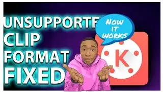 how to solve clip format not supported kinemaster how to change video format mkv to mp4 aac mp3 tips
