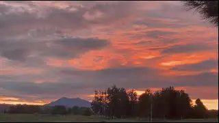 Horible sunrise in New Zealand 2022