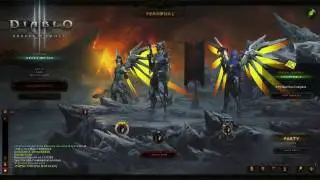 Diablo 3 Reaper of souls Playthrough PC HARD Demon Hunter Act 4 End Game