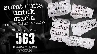 Virgoun - Surat Cinta Untuk Starla (Official Lyric Video)