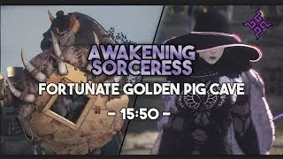 BDO | Awakening Sorc - Fortunate Golden Pig Cave­­­­ | 15:50m Clear - 352AP