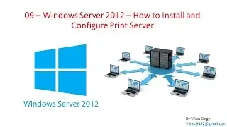 09 – Windows Server 2012 – How to Install and Configure Windows Print Server