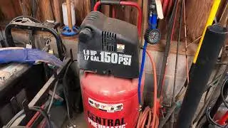 Harbor Freight Central Pneumatic Air Compressor Low Pressure Fix