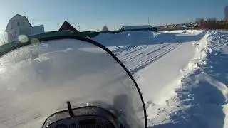 ГОНЗАЮ ПО ЦЕЛЯКУ НА СНЕГОХОДЕ!!! БОЛТАЮ О ТОМ О СЁМ