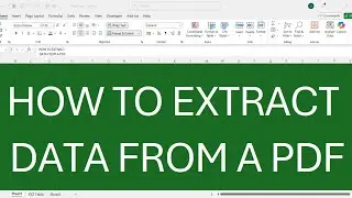 How to Extract Data from ANY PDF in Minutes! (Beginner Friendly)
