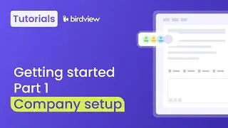 Company setup | Birdview tutorial