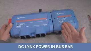 Lynx 1000 DC Power In bus bar from  Victron Energy connecting to Lynx Shunt (solar PV project)