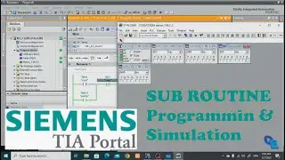 For beginners STEP 7 Siemens   subroutine programming and simulation 