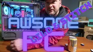 Lilo & Stitch water cooled pc computer build
