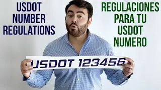 USDOT Numero Regulaciones  (Español) | USDOT Number Sticker Regulations for Commercial Vehicles