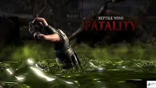 Mortal Kombat X Reptile Ultimate Fatality Compilation (MKX) - All Fatalities 1080p HD