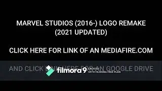 Marvel Studios (2016-) Logo Remake (January Updated) By 20thCenturyJunior