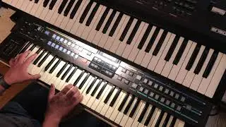 Early evening keyboard meditation. The Casio CZ-1 Phase Distortion Synthesizer