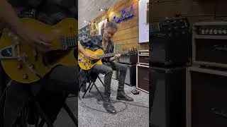Diego Garcia - El Twanguero - plays a Collings 470 JL and Two-Rock at NAMM 2023