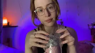 ASMR - Glass Mic Scratch & Tapping | NO TALKING